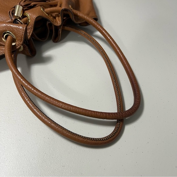 MICHAEL KORS Soft Pebbled Leather Ring Handle Bag - Picture 9 of 15